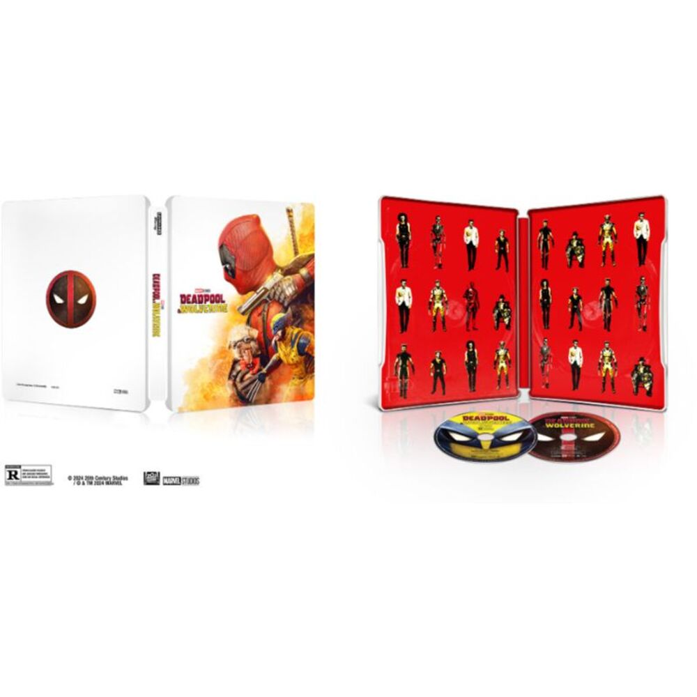 Deadpool & Wolverine (Deadpool Cover) (Steelbook)  ULTRA HD
